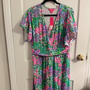 Lilly Pulitzer Juliet Ruffle Midi Dress